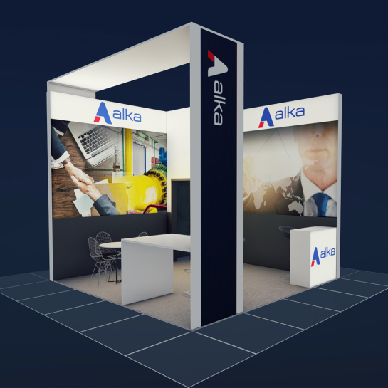 ALKA MODÜLER STAND SİSTEMİ ÇALIŞMASI